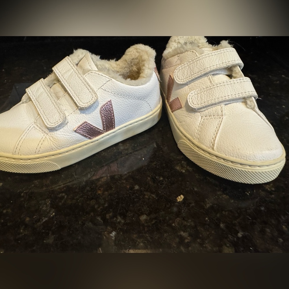 Veja girl shoes sz 12, worn maybe 3x. ADORABLE!